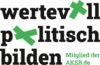 Logo: wertevoll politisch bilden - Mitglieder der AKSB.de